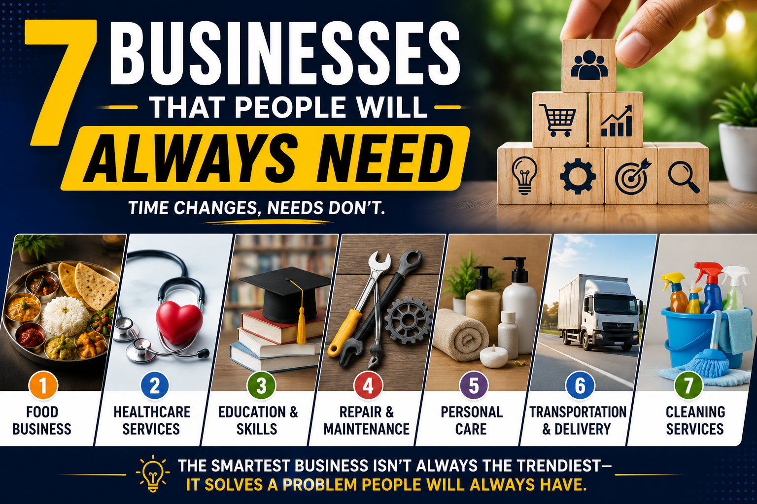 7 businesses that that people will always need