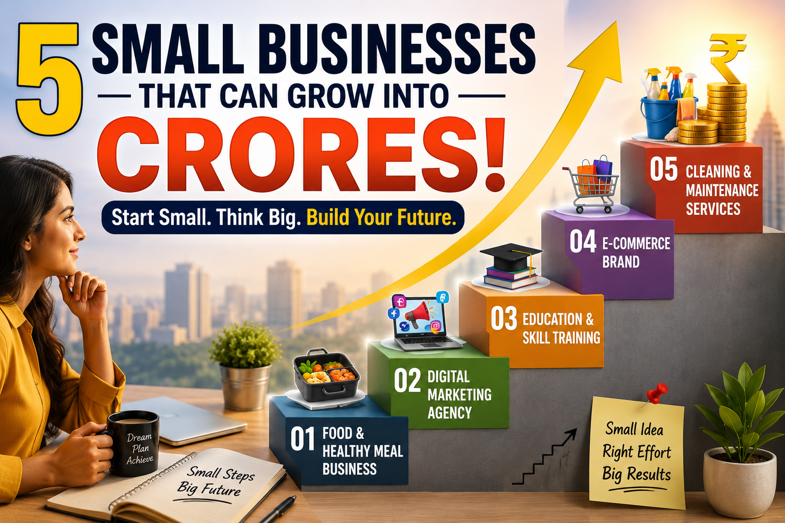 5 small business ideas that can grow into crores