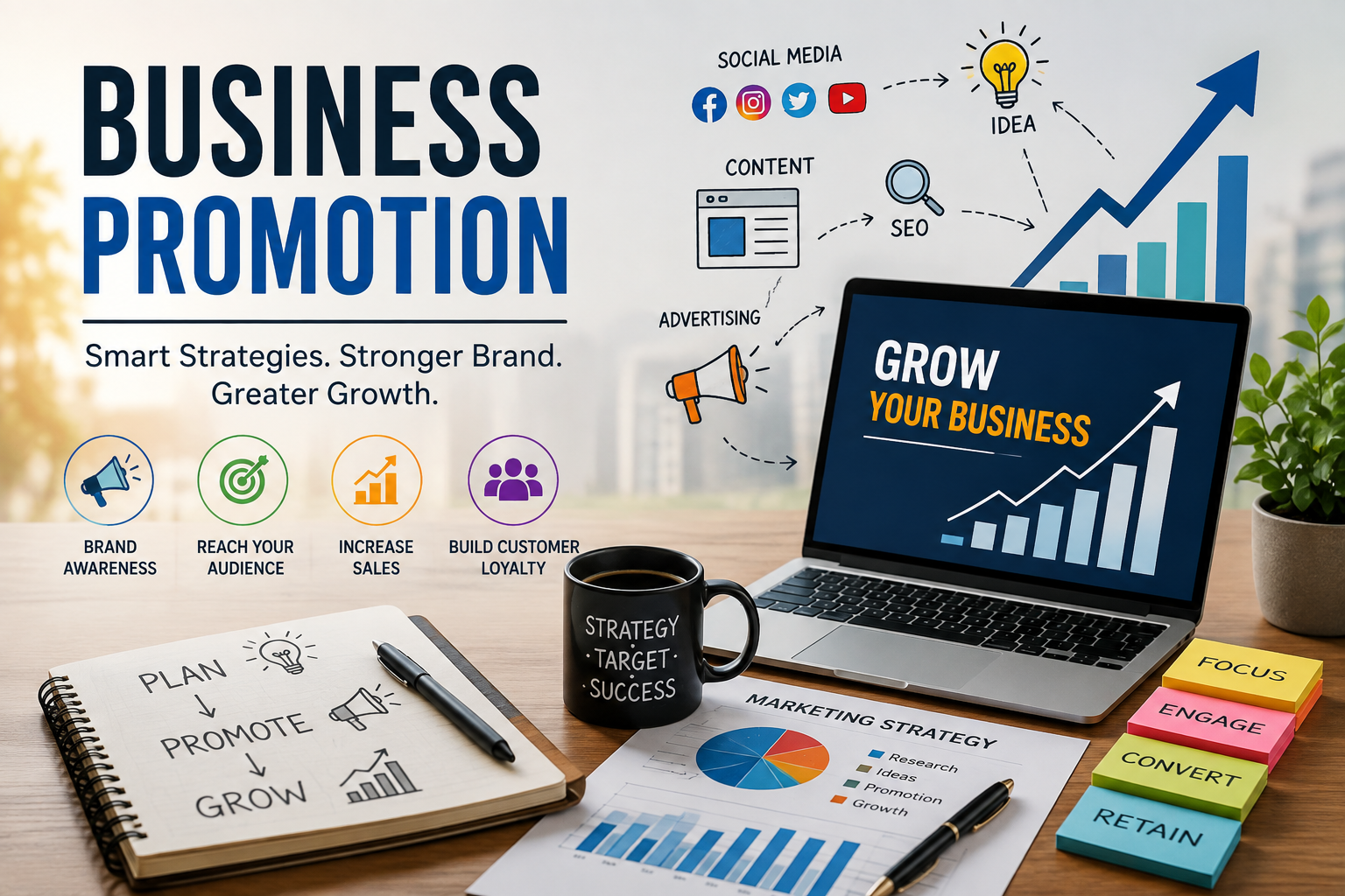 BUSINESS PROMOTION.