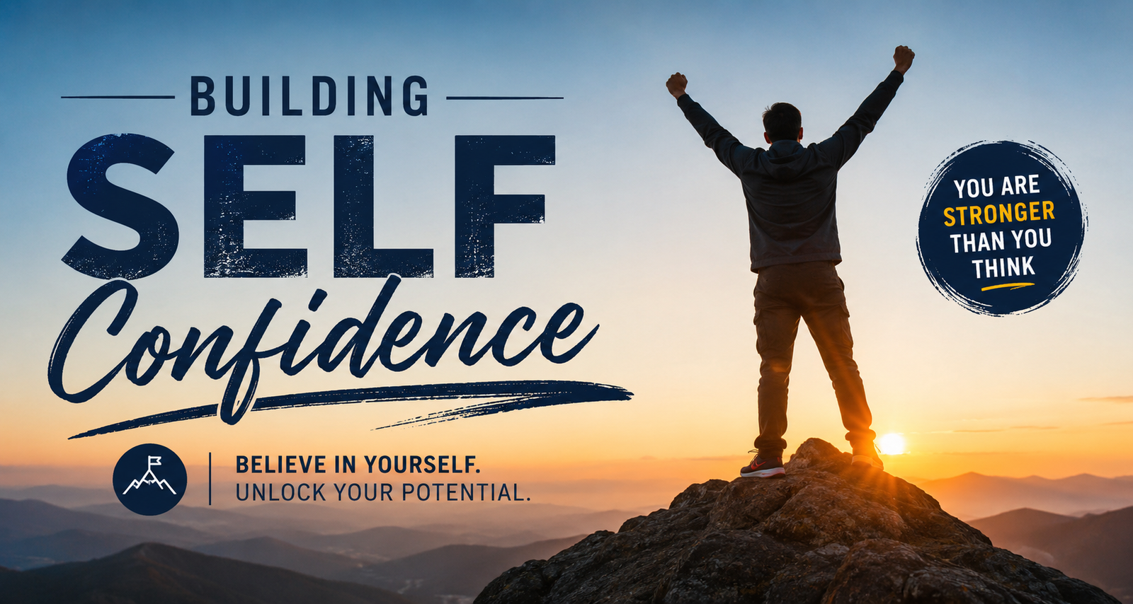 SELF CONFIDENCE.