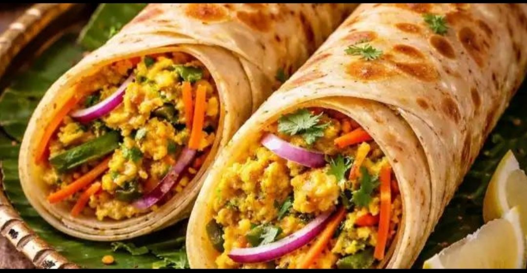 PANEER BHURJI ROLL